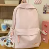 Mochila Escolar de Gran Capacidad para Estudiantes de Secundaria, Mochila Escolar Japonesa Simple y Elegante con un Ambiente Relajado, Mochila para Estudiantes Universitarios con Sentido del Diseño
