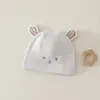 Gorro de otoño e invierno de doble capa grado A para bebé recién nacido de 0 a 3 meses, cálido, cortavientos, transpirable y protege la fontanela