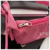 Bolso de Hombro Minimalista Color Crema con Detalle de Lazo - Bolso de Mano de Lona con Correa Fruncida para el Trayecto Diario