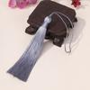 Sachezinho de 10cm com Borla DIY Acessórios de Joalheria Artesanal Material Nó Chinês Pingente Pequeno Antigo Marcador Acessórios de Joalheria