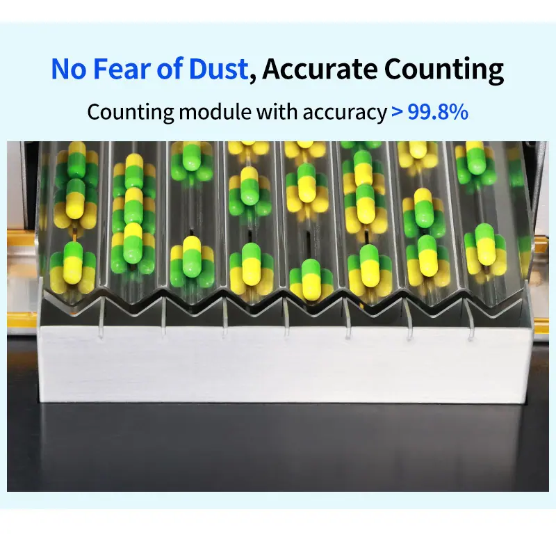automatic counting tablet machine capsule