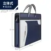 Bolsa Portadocumentos Portátil de Gran Capacidad con Cremallera para Conferencia de Lona Oxford para Negocios, Maletín Impermeable para Hombres