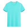 Camisetas de Verão Masculinas e Femininas 180g Corte Estéreo 3D Manga Curta Secagem Rápida Gola Redonda Modelagem Solta Camisas Culturais em Estoque