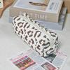 Bolsa de Maquiagem Estampada de Leopardo Mais Vendida no Exterior, Bolsa de Armazenamento Portátil de Grande Capacidade, Necessaire Portátil, Bolsa de Armazenamento para Cosméticos
