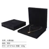 Caja de Empaque para Joyería de Terciopelo de Perla Caja para Joyería con Luz LED Caja Anillo Caja para Pulsera Colgante Caja para Collar