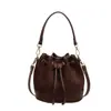 Nova bolsa saco, bolsa de mão para mulheres, toque de luxo, bolsa de ombro única e transversal, moderna e versátil com toque de qualidade