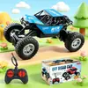 Coche de Control Remoto Coche de Escalada Todoterreno Transfronterizo Aleación Amortiguador Exterior Arena Juguete Coche Regalo para Niños, Niños y Estudiantes de Primaria