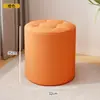 Taburete Pequeño para Uso en Casa, Taburete Bajo, Banco Pequeño, Taburete para Sala de Estar, Taburete para Sofá, Taburete Redondo, Cómodo para Sentarse Largo Tiempo, Silla Pequeña, Taburete para Cambiar Zapatos