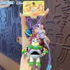 Boneca autêntica do desenho Toy Story Urso Morango pingente decoração de bolsa chaveiro presente cultural e criativo criativo