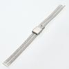Pulseira de Aço Inoxidável Weibo Corrente de Relógio Feminino Pulseira de Malha Trançada Vazada Pulseira para Relógio Xiaomi Huawei Linha 0.4 Pulseira de 12mm