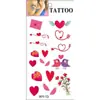 Pegatinas de Tatuaje de Cereza de Dibujos Animados Impermeables Femeninas de Larga Duración Estilo Ins Artificial Pegatinas de Tatuaje de Gama Alta Personalización