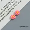 Acessórios de Resina Flor Margarida Colorida Pequena DIY Cola de Creme Capa de Celular Ímã de Geladeira Furo Fivela de Sapato Acessórios para Cabelo