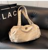 Bolsa de lona casual para viagens de curta distância, bolsa esportiva de grande capacidade para exercícios, bolsa esportiva transversal para todas as mãos