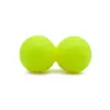 Pelota de Masaje de Silicona Tipo Cacahuete Relajación Muscular Pelota de Masaje de Cintura y Pies Pelota de Yoga para Ejercicio Físico Bola Doble