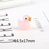 Creativo Nuevo Mini Pato Amarillo Lindo Pequeño Joyería Micro Paisaje Musgos Carnosos Adornos de Patito Decoración