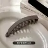 Presilha de cabelo grande de cetim para a nuca, presilha de garra de acrílico da moda, novo modelo 2026, presilha banana para cabelo grosso