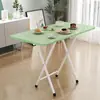 Mesa plegable simple para hogar, apartamento pequeño, mesa para comer pequeña, mesa de estudio para estudiantes, dormitorio, portátil, doble barra, mesa de flexiones de suelo
