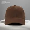 Gorra de Algodón Cepillado con Logo Personalizado para Mujer, Gorra de Béisbol Versátil que Afina el Rostro con Letras Impresas y Bordado, Circunferencia de Cabeza Grande