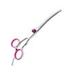 Tijeras para Mascotas Herramienta de Belleza para Cortar el Pelo Cortaúñas Artefacto para Cortar el Pelo Tijera Recta para Gato Tijera Curva Traje de Teddy Que Tijera de Peluquero