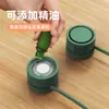 Nuevo Modelo de Ventilador de Cuello Refrigerante sin Aspas, Portátil USB con Almacenamiento de Bolsa de Hielo, Ventilador Perezoso de Cuello, Transfronterizo