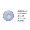 Salón de Belleza Tazón para Mascarilla Grande Película Ajustable Tazón diy Plástico Suave Transparente Tazón para Mezclar Mascarilla Color Transparente Tazón Brillante