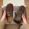 Zapatos Birkenstock Estilo Coreano Más Vendidos para Mujer Otoño 2026 Nuevos Zapatos Mary Jane Punta Redonda Correa Doble Hebilla Zapatos Individuales Zapatos Casuales Versátiles