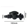 Mangueira de PE Macia 16mm Conector T para Irrigação por Gotejamento Bypass para Irrigação por Gotejamento Perfurador para Mangueira de Gotejamento Pequenos Acessórios Diretos Desconto