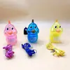 Silbatos de Pájaro de Agua de Plástico de Colores que se Pueden Llenar con Agua para Imitar Cantos de Pájaros, Juguetes de Silbato Llenos de Agua, Silbatos Divertidos para Niños, Entrenamiento de Músculos Orales