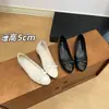 Zapatos Planos de Ballet para Mujer con Lazo de 5 CM de Altura, Suela Suave, sin Cordones, Estilo Vintage Nuevo 2026, Punta Redonda