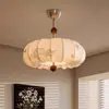 Lámpara de techo para dormitorio estilo Retro del sur de Asia, Nueva iluminación artística creativa vintage con forma de calabaza para estudio y dormitorio principal