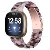 Para Fitbit Versa 3/Sense Smart Nova Pulseira Versa 4 Resina Metal Pulseira de Reposição