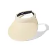 Chapéu Viseira de Composição com Proteção UV Estilo Japonês para Mulheres, Faixa de Cabeça para Uso Externo na Primavera e Verão, Chapéu de Sol com Bloqueio de Cor, Moderno