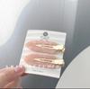 Horquilla de ácido acético al por mayor, clip lateral para flequillo de mujer, clip lateral, horquilla sin costuras, verano, maquillaje de red, clip de pico de pato