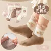 Calcetines para Niños para Primavera, Otoño e Invierno, Algodón Peinado Clase A, Calcetines Lindos de Dibujos Animados para Niños y Niñas, Venta al por Mayor de Calcetines Zhuji