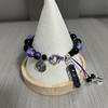 Wu Liuqi Temporada 5 "Qi" Impressão cos Pulseira de Fofoca Sem Tabus Nicho Anime Bidimensional Pulseira