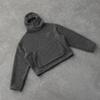 Amazon cross-border europeu e americano masculino e feminino outono e inverno nova moda quente lã de cordeiro personalidade casual pulôver suéter com capuz