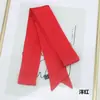 200cm * 5cm Europeo y Americano Monocromo Color Sólido Hecho a Mano Cinta Alargada Bolsa de Atar Bufanda Pequeña Profesional Bufanda Bufanda Bufanda