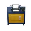Máquina Mezcladora de Doble Rodillo Tipo Calentamiento Eléctrico Máquina Mezcladora de Plástico Enfriada por Agua Mezclador de Caucho y Plástico de Laboratorio 6 pulgadas