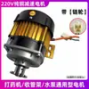 Motor de Retracción de Manguera para Aspersora Eléctrica, Motor Enrollador de Manguera, Motor Reductor, Motor sin Escobillas DC AC 12V48V60V220V