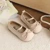 Zapatos de Cuero para Niños 2026 Primavera Nuevo Estilo Moño Zapatos de Princesa para Niñas Zapatos para Niños Zapatos de Cuero de Moda para Bebés Niñas