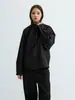 Yutang Estilo Old Money Sencilla y Elegante Chaqueta con Cuello Alto y Cremallera 26 Otoño/Invierno Corte Holgado Ropa Exterior Casual para Viajes de Negocios para Hombre