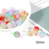 Acrílico Iridescente Floral Bolha Contas Soltas Contas Brincos Pulseira DIY Acessórios de Joias Artesanais Materiais Atacado