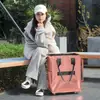 Bolsa de Compras con Ruedas Haoken Más Vendida Transfronteriza Carrito Manual para Compras de Supermercado Carrito Plegable para Exteriores