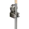 Sujetador de Mopa con Ventosa Pegatina Soporte de Pared para Mopa Gancho para Escoba Sin Taladro Trasera de Puerta de Baño Estante de Almacenamiento Herramienta Maravillosa