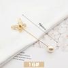 Calça Cintura Apertada Artefato Ajuste de Cintura Pino Ajustável Broche Anti-luz Corsage de Alta Qualidade Pin Joia Fivela de Broche Pérola