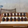 Conector de tres vías con patrón de cuerno de vaca, un accesorio DIY hecho a mano para pulseras, collares y otras joyas de moda. T5751