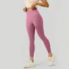 Novas Calças Base Camada Outerwear Fitness Yoga Esportiva Cintura Alta Controle de Barriga Levanta Bumbum Femininas Corrida Casual Sem Marcas Embaraçosas Calças de Yoga