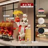 Regalo de Inauguración Figura de Gato de la Suerte de Gama Alta Grande de Pie Decoración de Recepción Gran Suerte Prosperidad Empresarial Regalo
