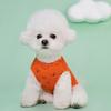 Primavera e verão pet dog cat cartoon coelho impresso T-shirt algodão colete macio pequeno fabricantes de roupas para cães por atacado