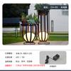 Lámpara solar para exteriores con flores, para patio, césped, villa, balcón, jardín, decorativa, para suelo, paisajismo.